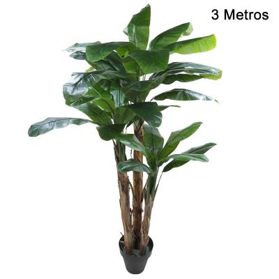 Bananero artificial tres troncos