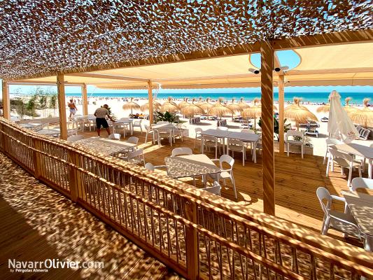 Chiringuitos y clubes de playa en madera para exterior