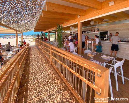 Restaurante de playa Albarrosa, Cadiz