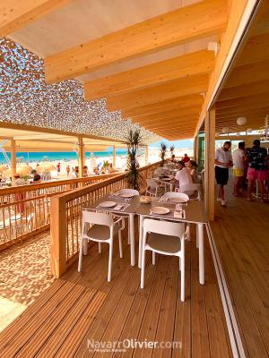 Chiringuito de madera de 150 m3 - playa de la Barrosa