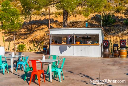 Chiringuito de 10 m² con cocina para terraza de hotel rural