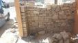 Muro de piedra en seco. Casa en Lleida