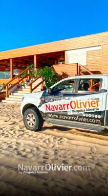 Chiringuitos de madera en España y Francia by NavarrOlivier