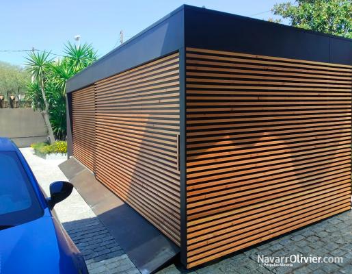 Arquitectura mosular. Construcción y montaje de garaje de 27 m²
