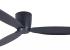CASA BRUNO Radar Hugger DC-ventilador de techo Ø 132 cm, negro, ideal para techos bajos