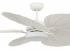CASA BRUNO Bali DC-ventilador de techo Ø 132 cm con LED luz, blanco antiguo
