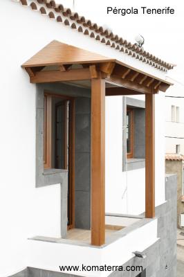 Pérgola modelo Tenerife