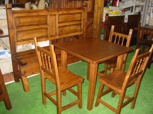 Muebles de madera para hosteleria
