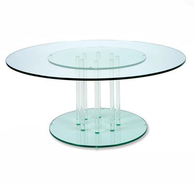 Mesa Redonda en Cristal Ref. 59929