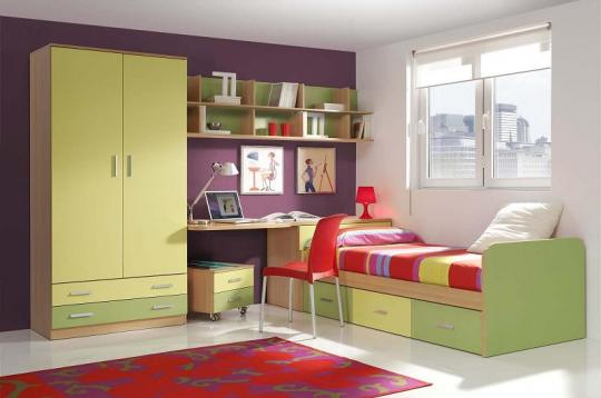 DORMITORIO JUVENIL 018