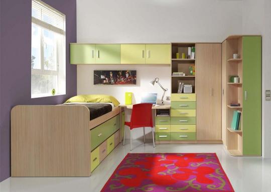DORMITORIO JUVENIL 020