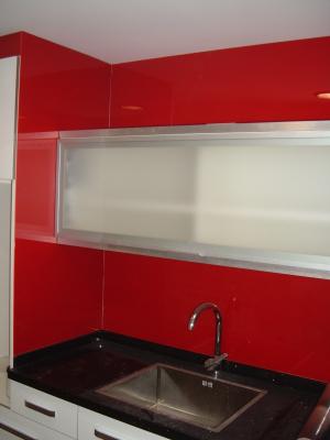 Recubrimiento cocina vidrio lacobel