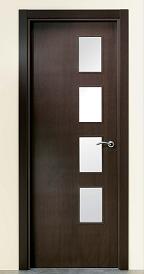 Puerta Madera Línea Actual