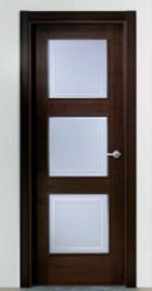 Puerta Madera Línea Recta