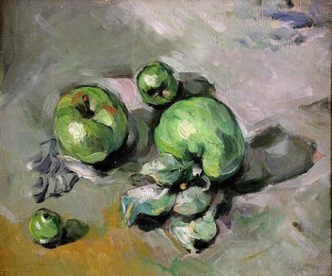 Bodegón con manzanas, de Cezanne (VER PRECIOS en www.artisangallery.es)