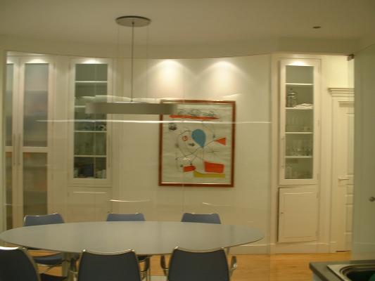 Cocina pasillo cristal 2