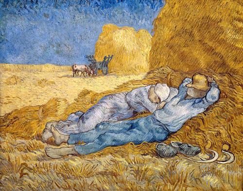 La siesta, de Van Gogh (VER PRECIOS en www.artisangallery.es)