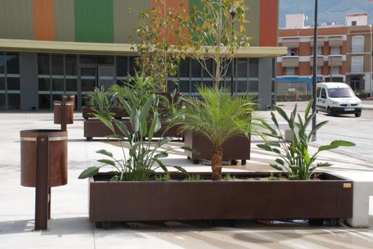 Jardineras Acero Corten