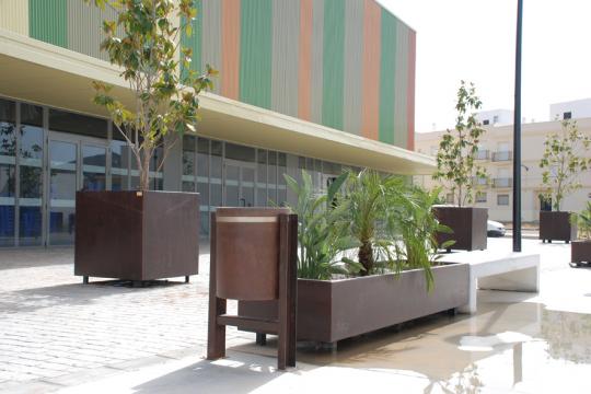 Jardineras Acero Corten