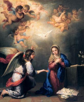 La Anunciacion, de Murillo (VER PRECIOS en www.artisangallery.es)