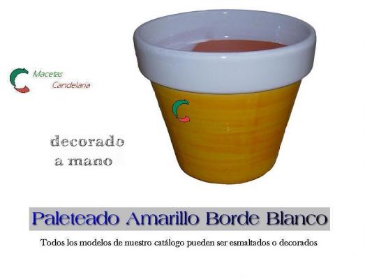 Paleteado Amarillo c/Borde
