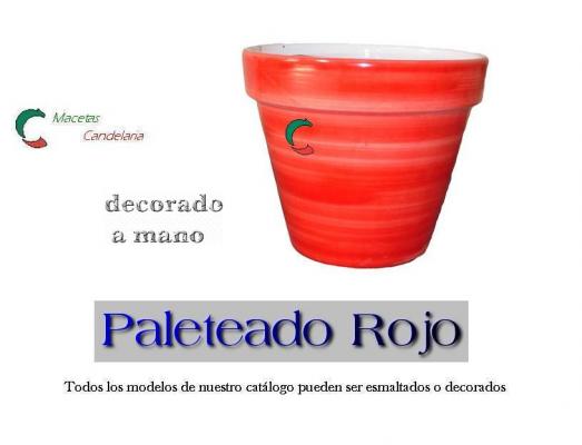 Paleteado Rojo