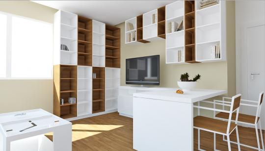 Salon proyectado