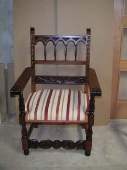 Silla de Caoba restaurada