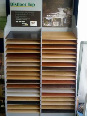 Muestrario suelos laminados