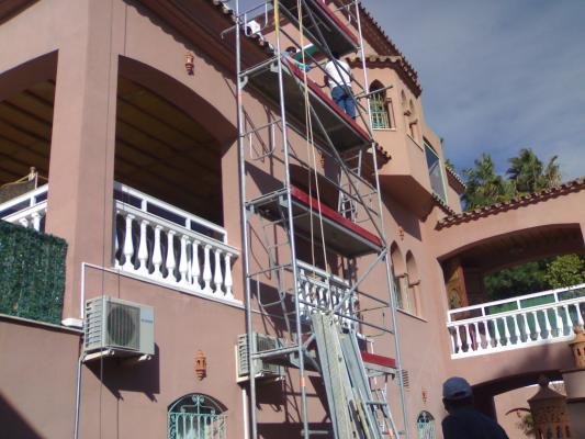 Trabajos de pintura