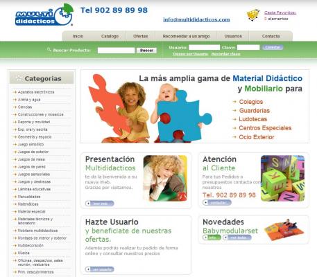 web www.multididacticos.com