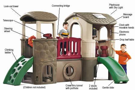 Juegos de exterior y columpios