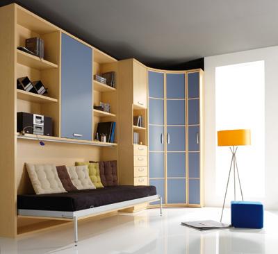 Cama Abatible con estanteria 982 EUR