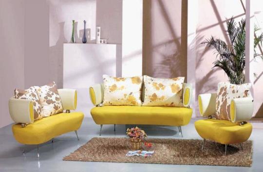 stylish leather sofa