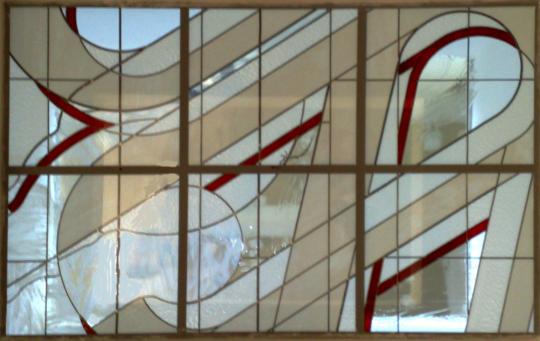 Vidriera decorativa estilo contemporáneo Lucernario contemporáneo