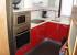 Cocina Roja y Blanca