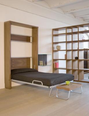 cama individual abatible