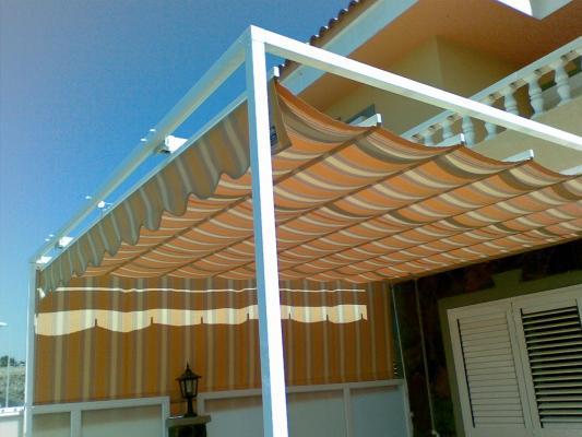 Toldo Mod. Al-Andalus con porteria