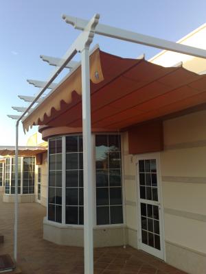 Toldo Mod. Al-Andalus con Pergola de Aluminio