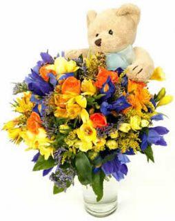 Bouquet y Peluche