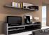 Modular Moderno Ceniza/Negro