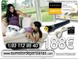 Precio de Motor para persianas SOMFY RTS o via radio