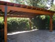 Garaje de madera