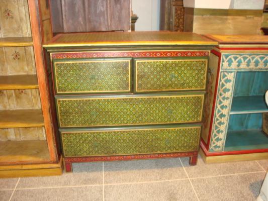 CAJONERA PINTADA