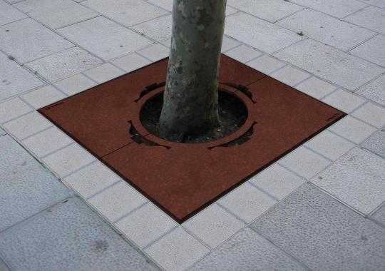 Alcorque CORTEN NEVIS