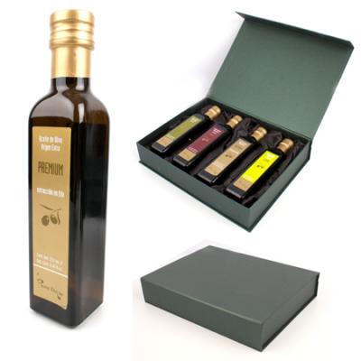 Estuche 4 boltellas de Aceite