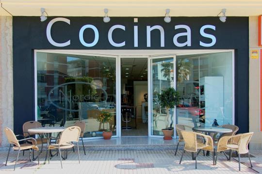Entrada de la tienda
