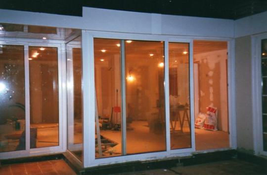 Cerramiento exterior de PVC