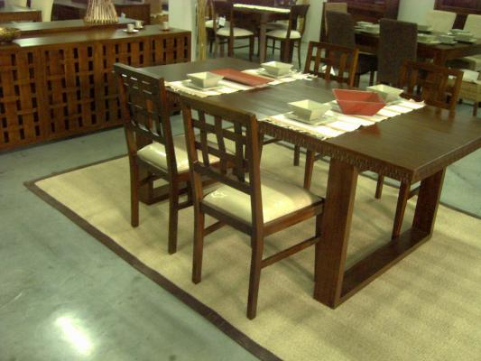 comedor trenzado