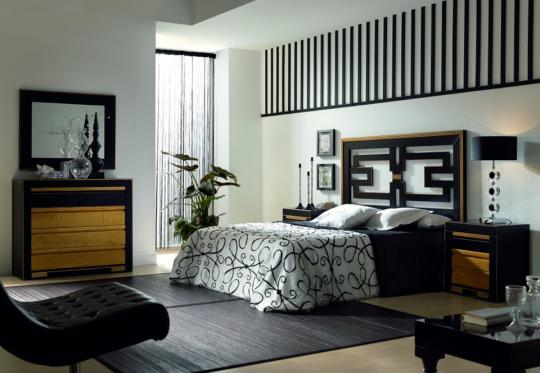 Raices dormitorio madera noble